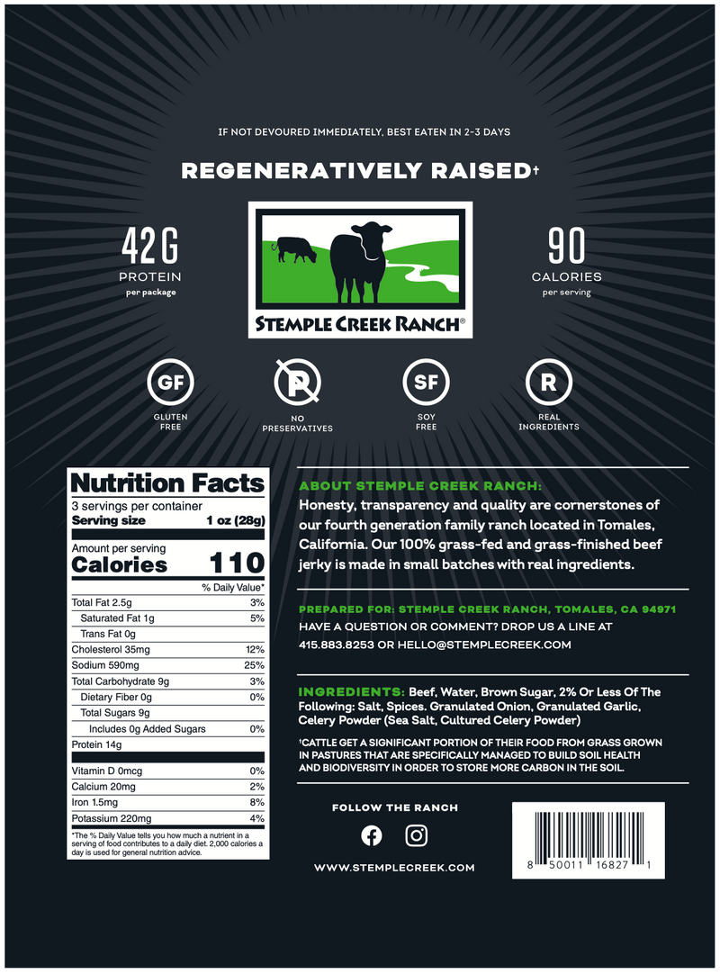 Sweet & Spicy Beef Jerky